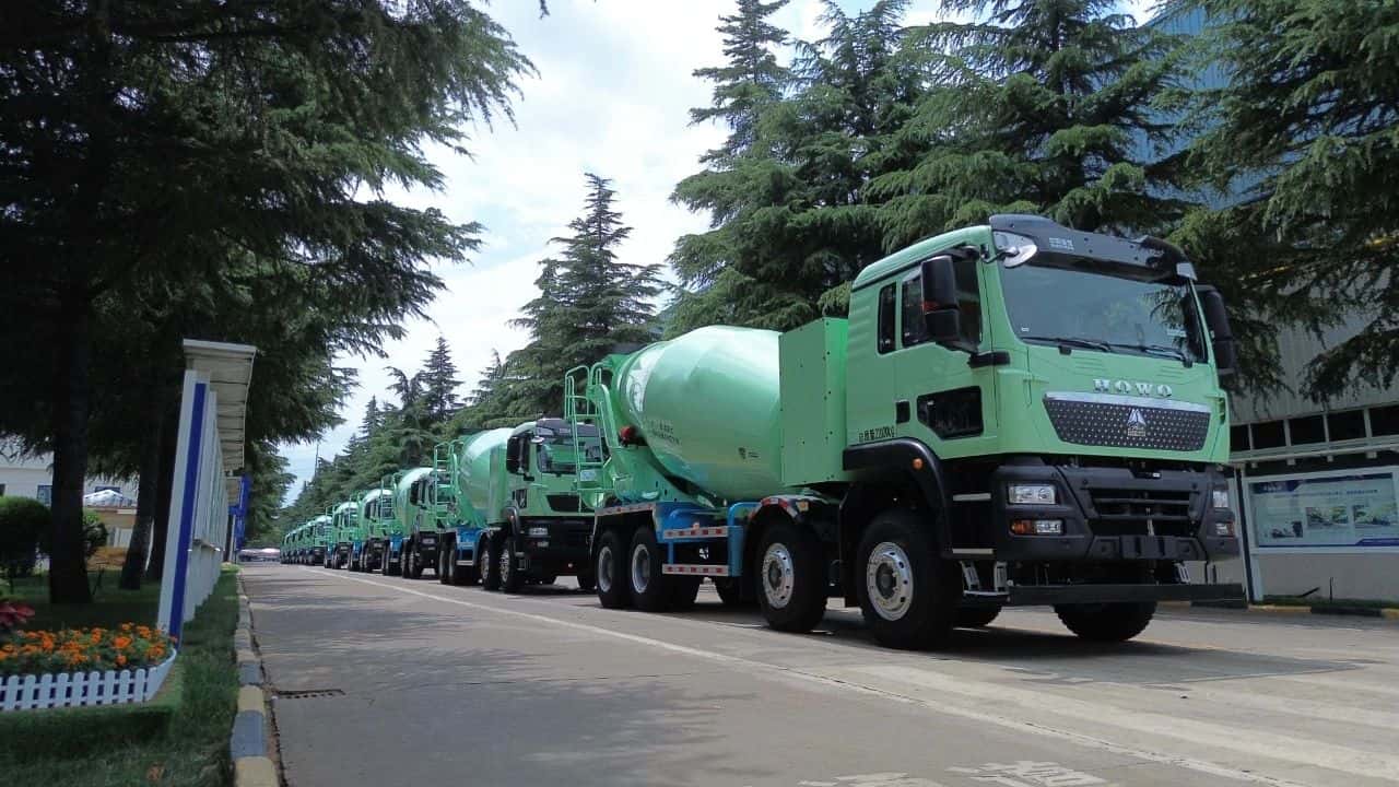 綠色動(dòng)能再突破！中集車輛新能源攪拌車護(hù)航華東客戶產(chǎn)能持續(xù)升級(jí)