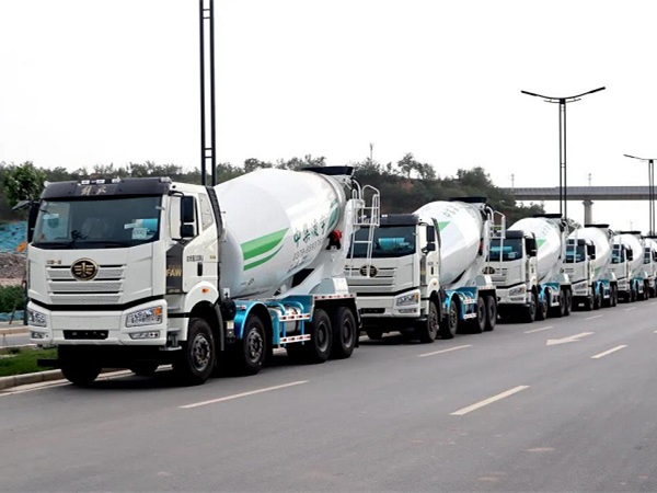 天生爆款！解放&凌宇一體化攪拌車持續(xù)發(fā)車